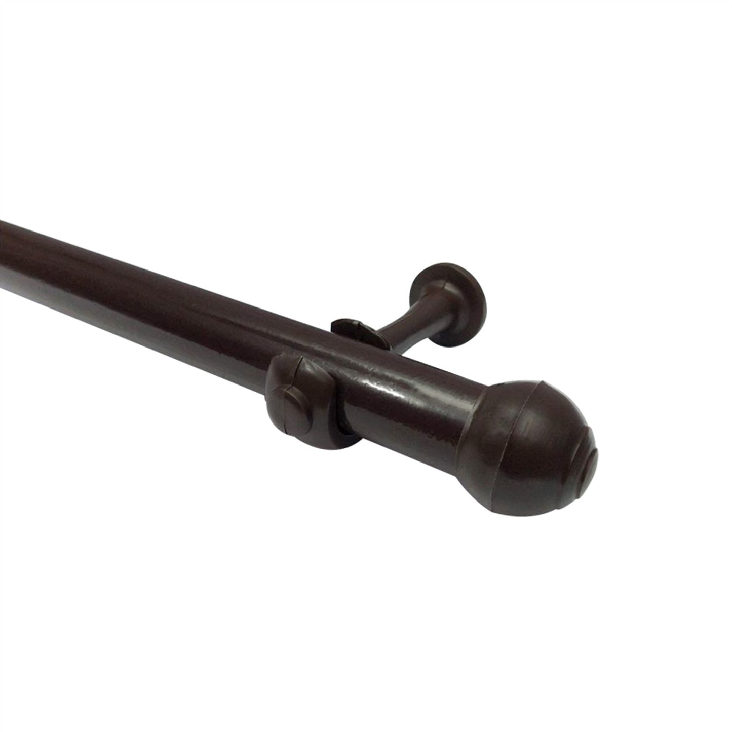 Varão de Cortina Alumínio 2,50m 28mm Simples 5 Cores