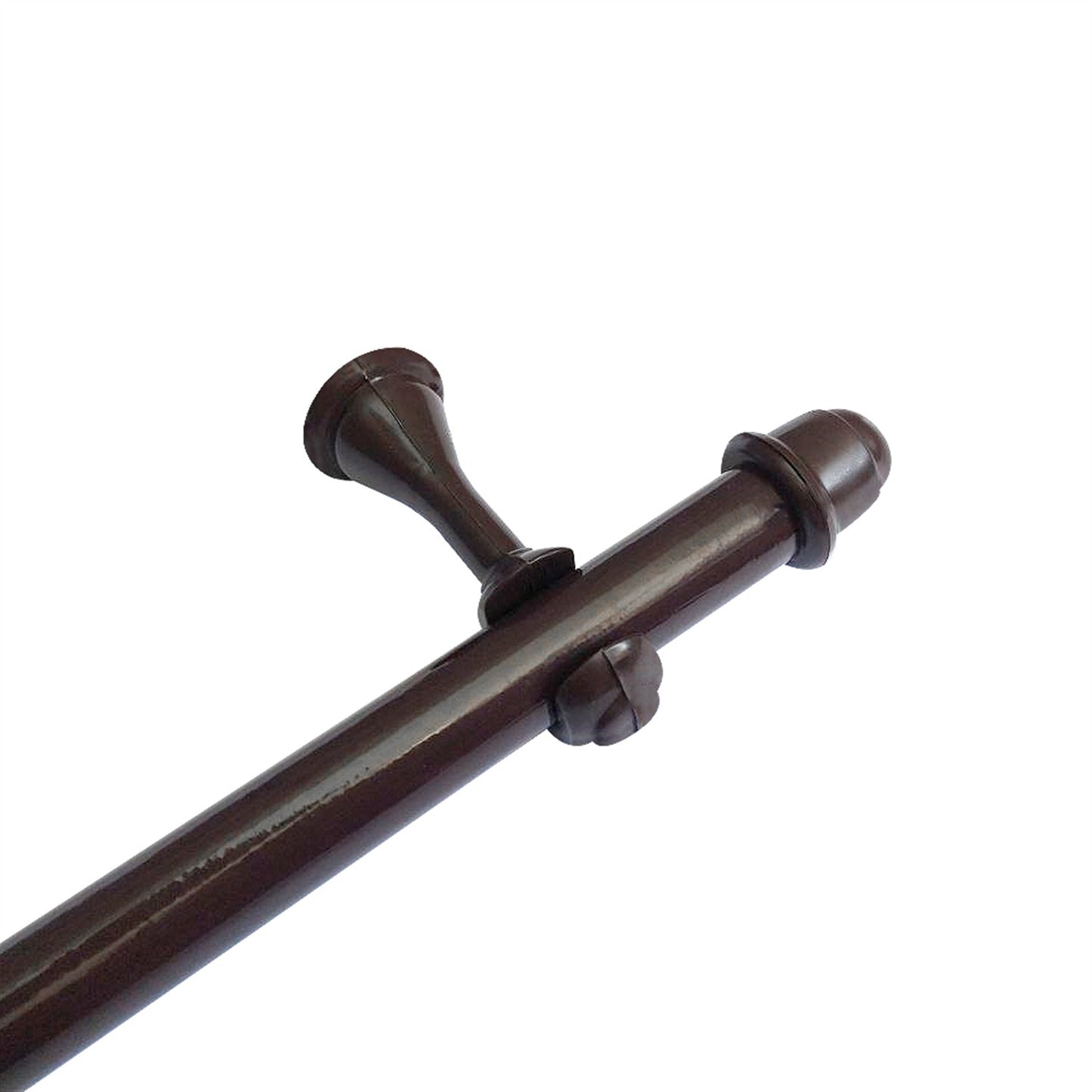 Varão de Cortina Simples 2,00m 19mm Simples 5 Cores