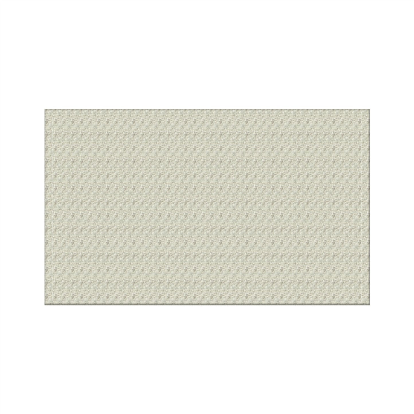 Capacho de Porta Antiderrapante 65x45cm Zig Zag Cru Entrada de Casa