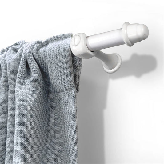 Varão de Cortina Alumínio 3,00m 19mm Simples 5 Cores