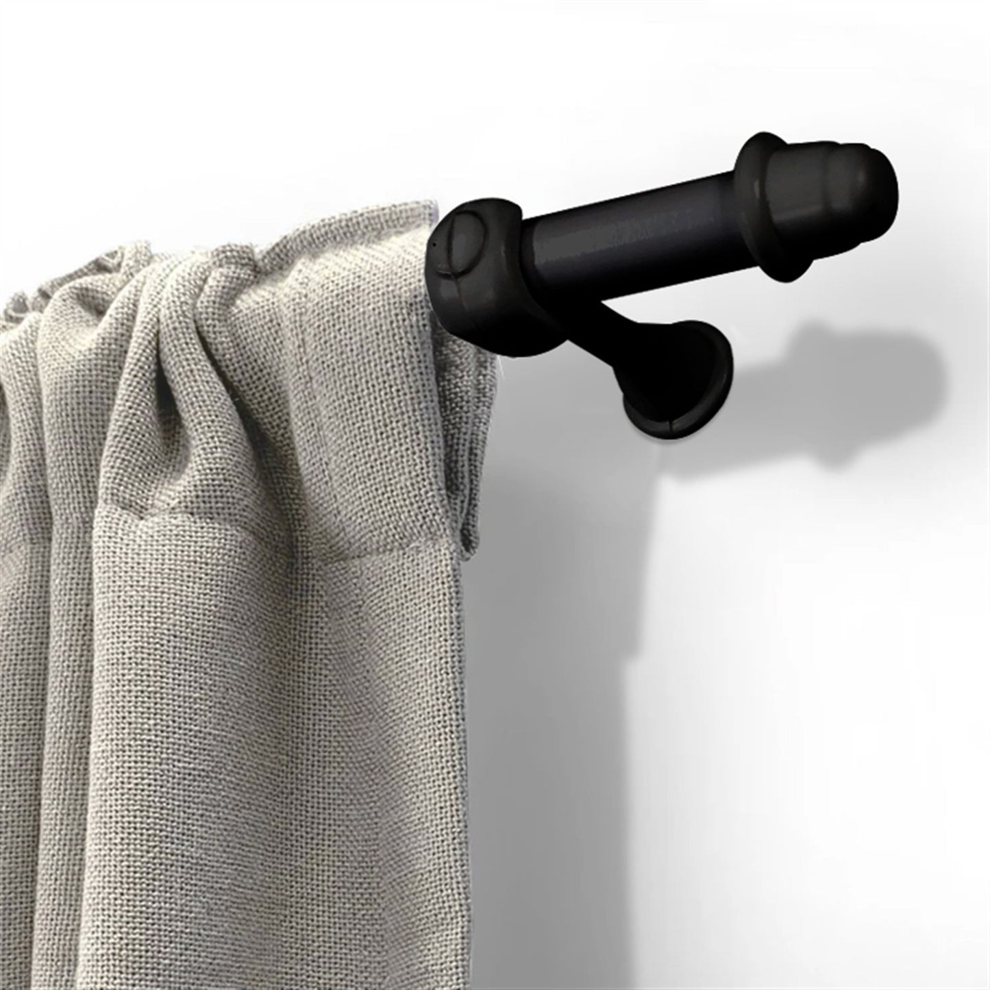 Varão de Cortina Alumínio 2,50m 19mm Simples 5 Cores