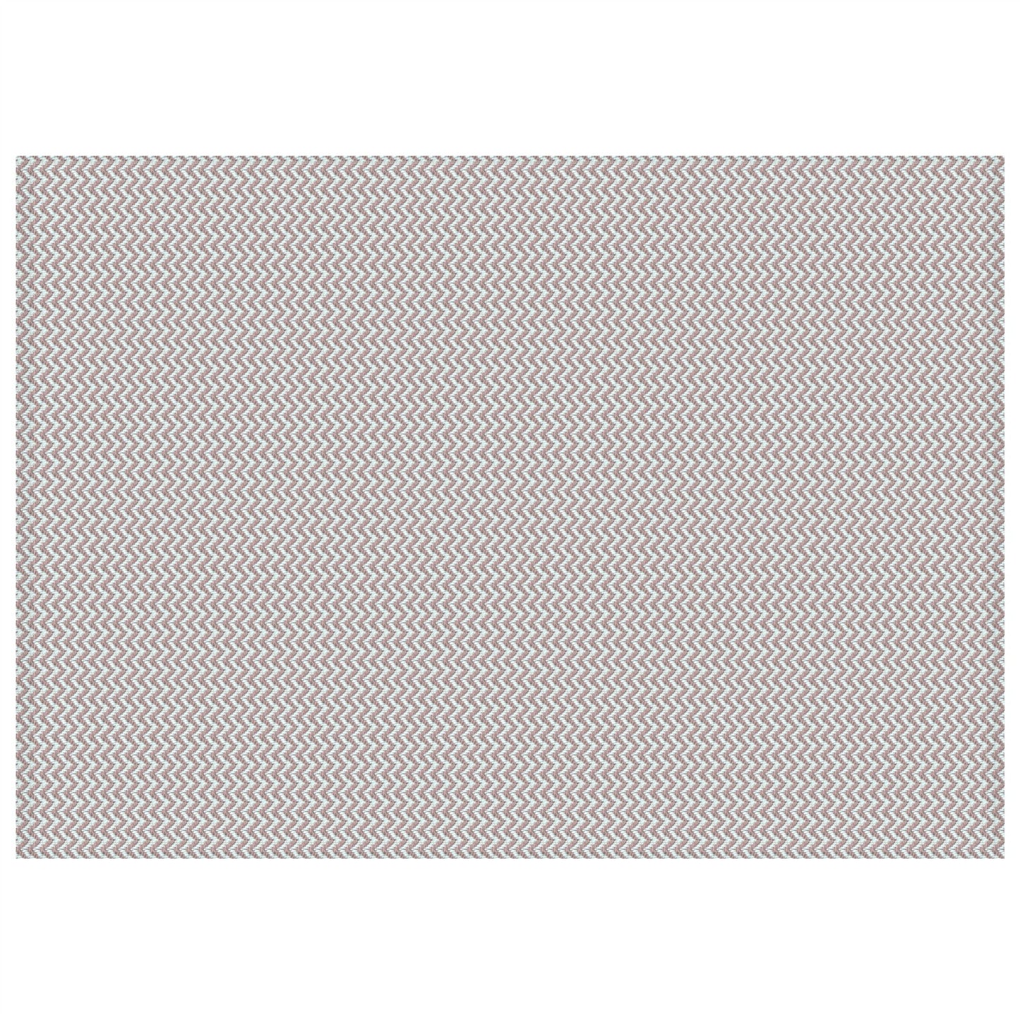 Tapete para Sala e Quarto 300x140cm Antiderrapante Zig Zag Nude