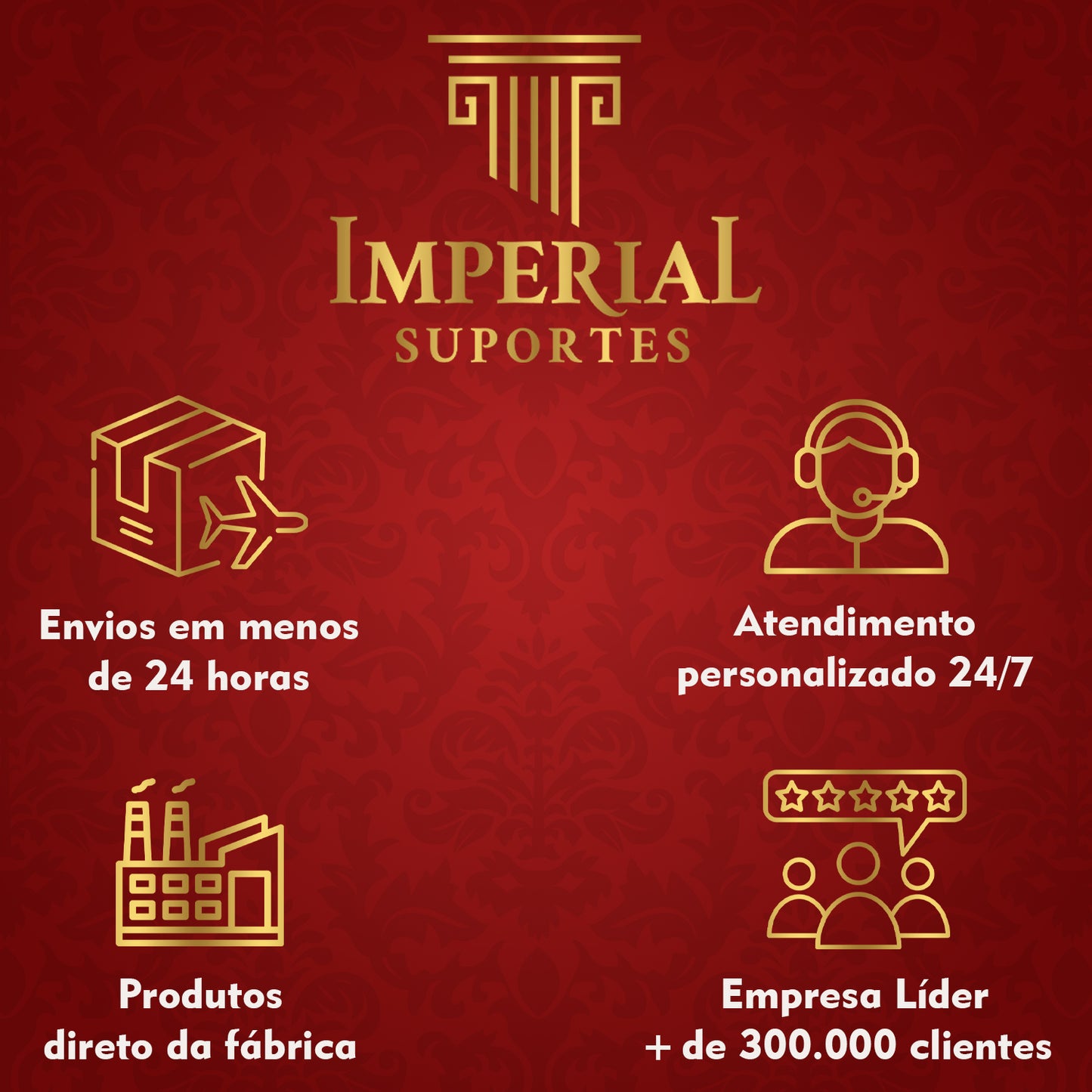 Varão de Cortina Simples 2,50m 19mm Simples 5 Cores