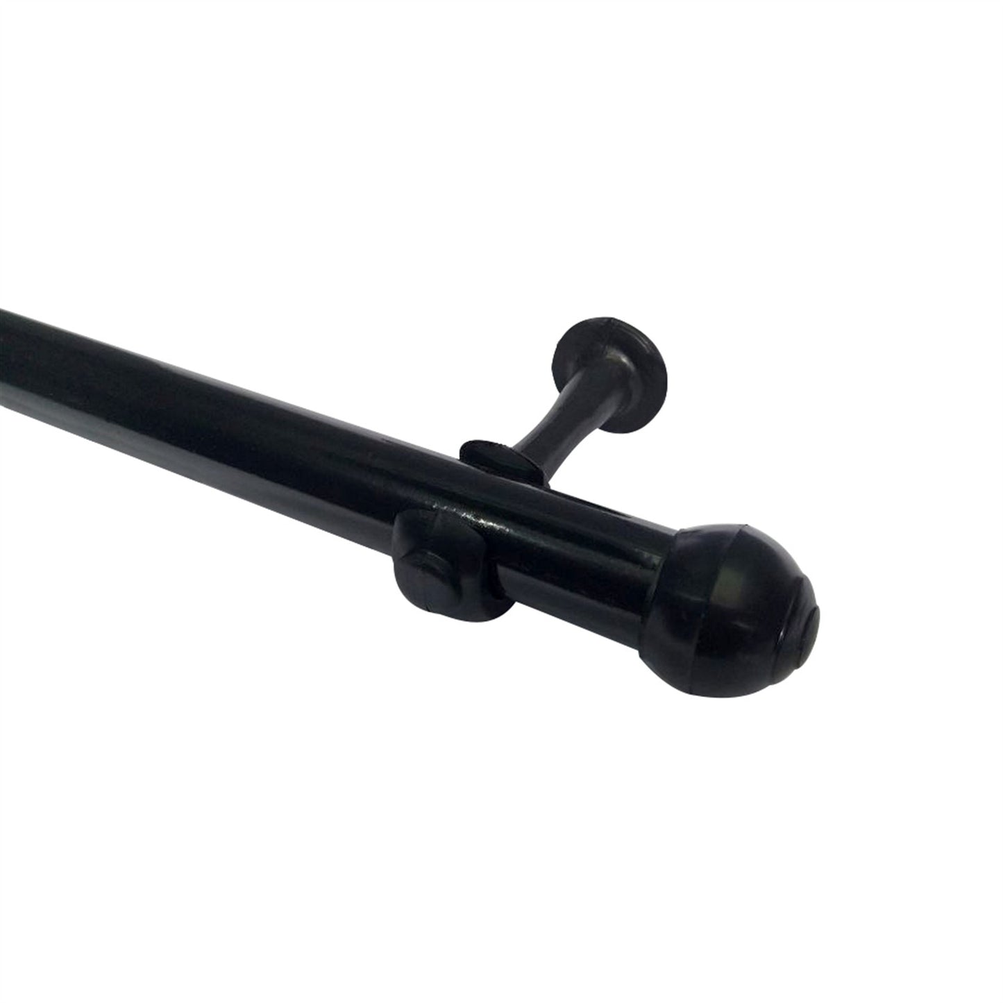 Varão de Cortina Alumínio 3,00m 28mm Simples 5 Cores