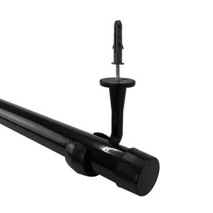 Varão de Cortina Alumínio Teto 2,40m 28mm 4 Cores