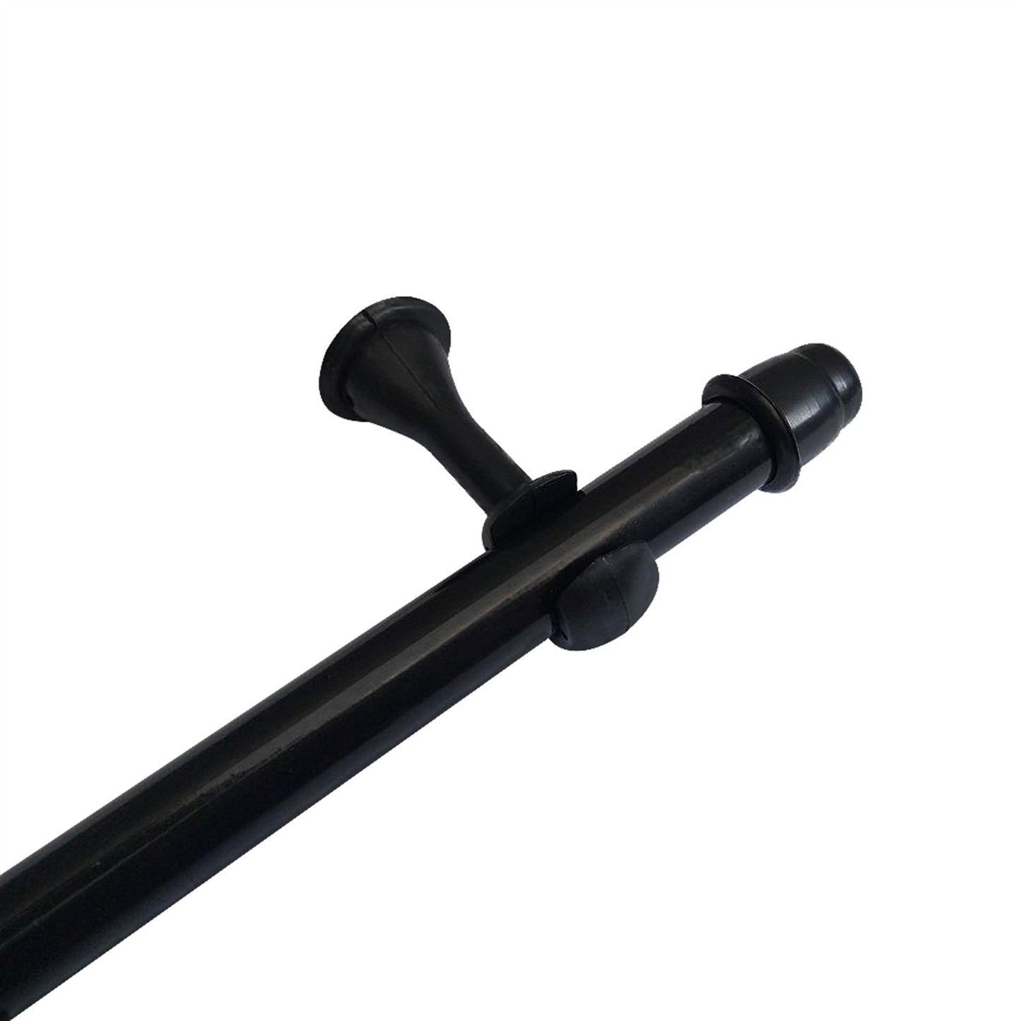 Varão de Cortina Alumínio 2,50m 19mm Simples 5 Cores