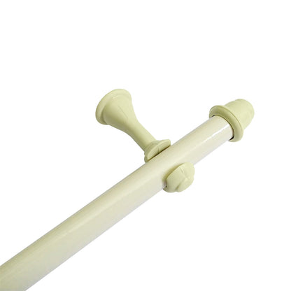 Varão de Cortina Alumínio 2,00m 19mm Simples 5 Cores