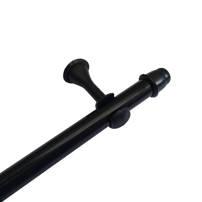 Varão de Cortina Alumínio 2,00m 19mm Simples 5 Cores