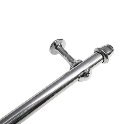 Varão de Cortina Alumínio 3,00m 19mm Simples 5 Cores