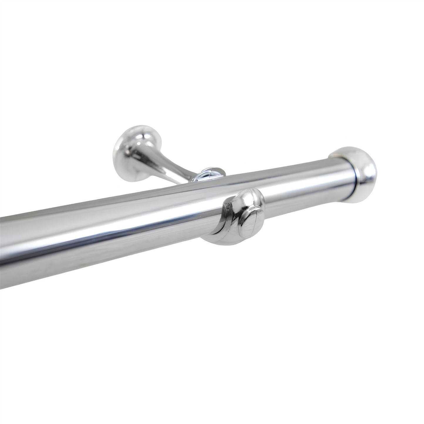 Varão de Cortina Alumínio 2,50m 28mm Simples 5 Cores